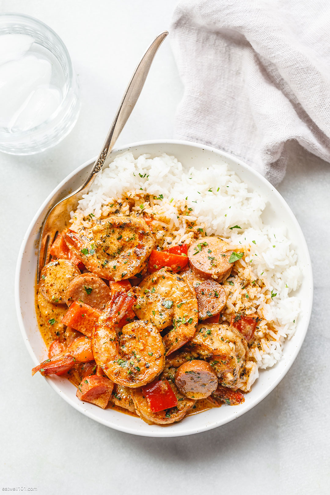 Creamy Cajun Shrimp And Sausage Recipe