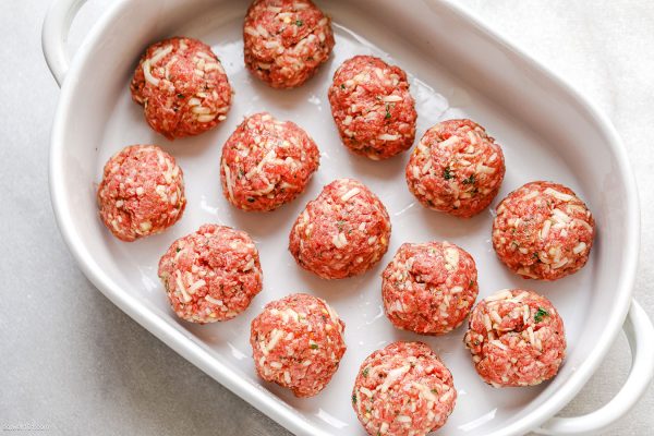 Baked Turkey Meatballs