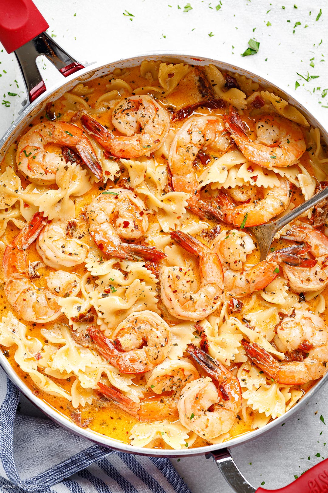 Creamy Shrimp Pasta Recipe – How to Cook Shrimp and Pasta — Eatwell101