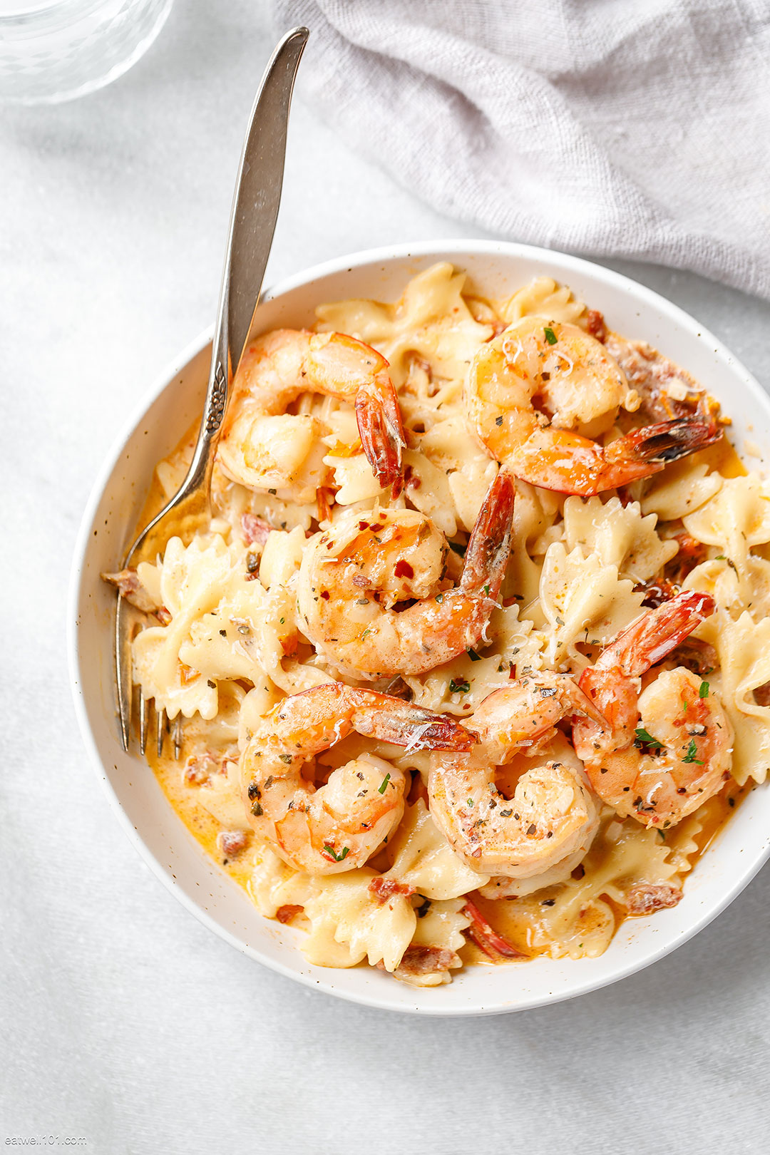 Garlic Shrimp Pasta