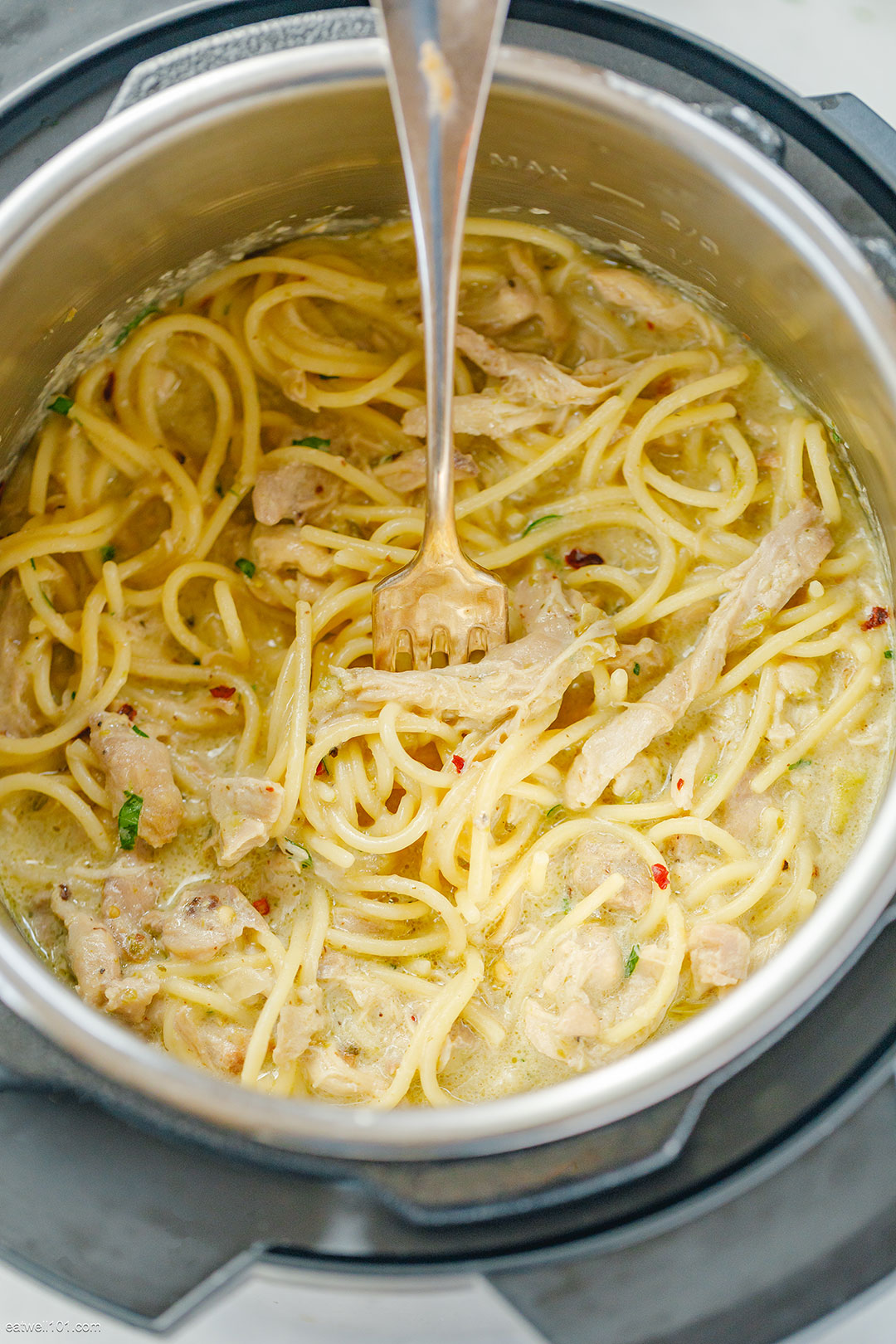 Instant Pot Creamy Chicken Noodle Recipe – Instant Pot Chicken Pasta ...