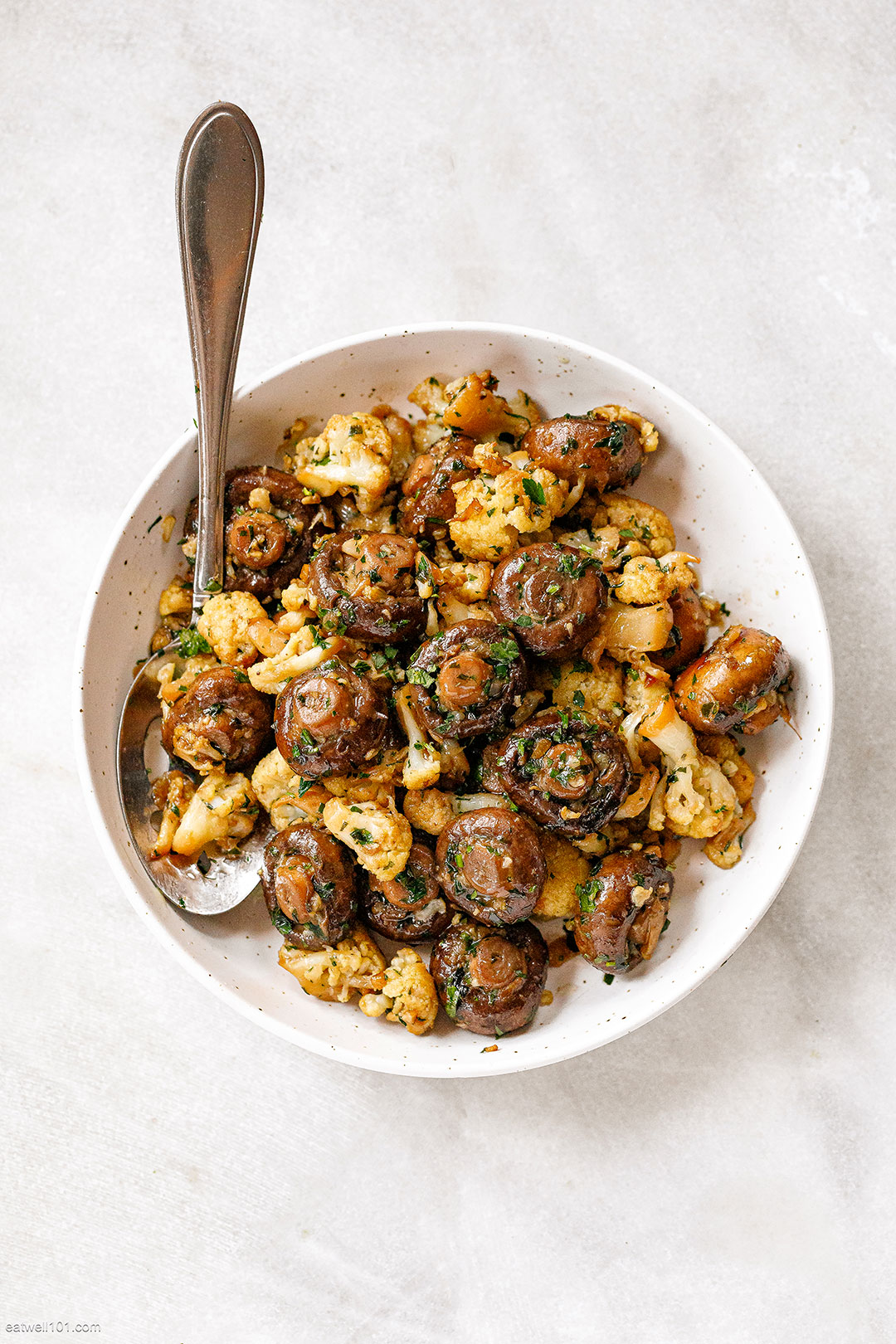 Mushrooms Cauliflower Recipe 1