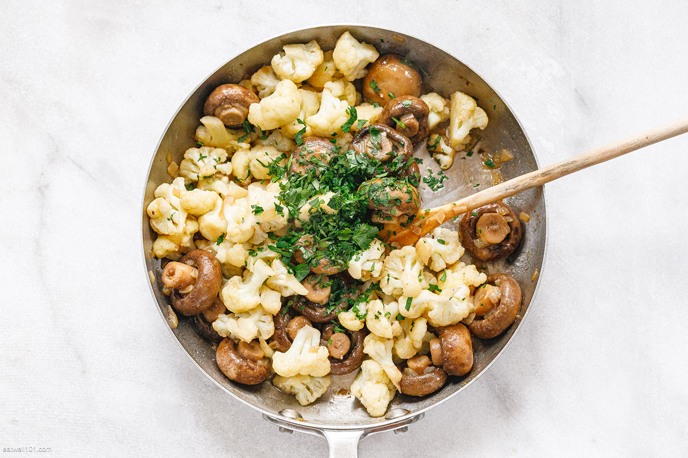 Mushrooms Cauliflower Recipe 2