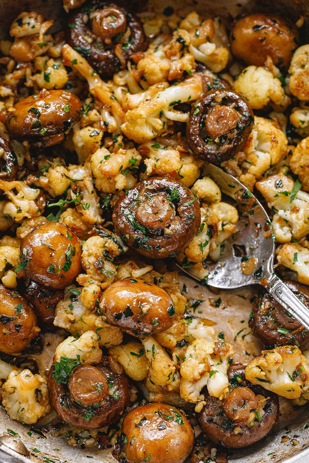 Mushrooms Cauliflower Recipe