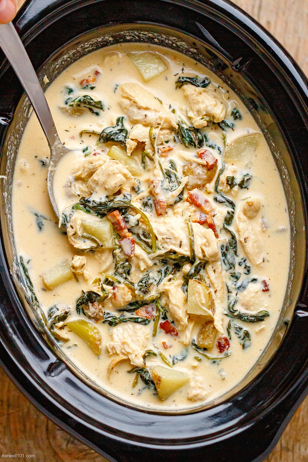 Slow Cooker Creamy Chicken Soup Recipe – Crock Pot Chicken Soup Recipe ...