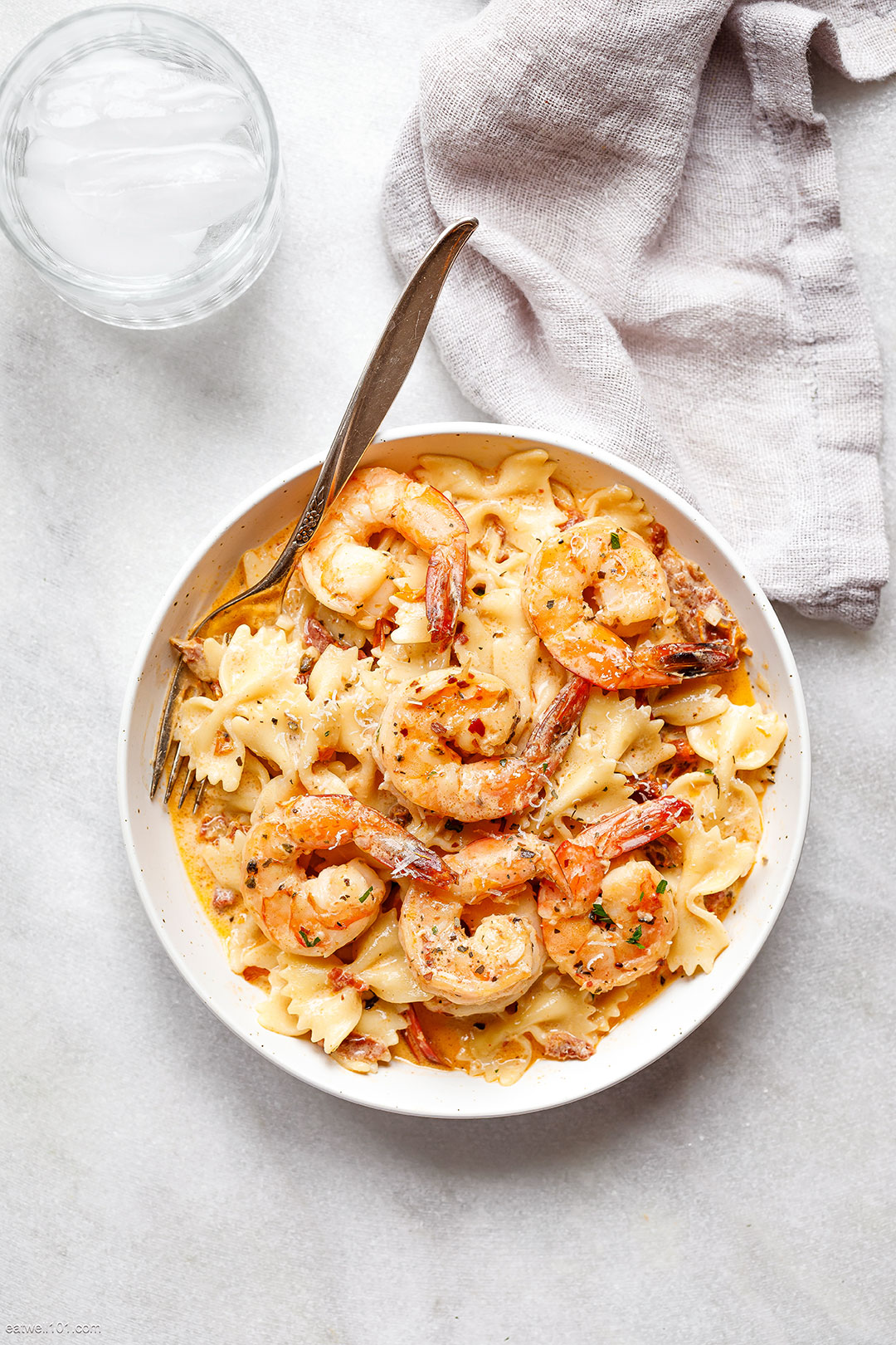 how to make shrimp pasta