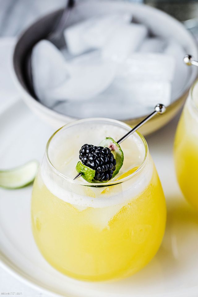 Hawaiian Pineapple Cosmopolitan Cocktail