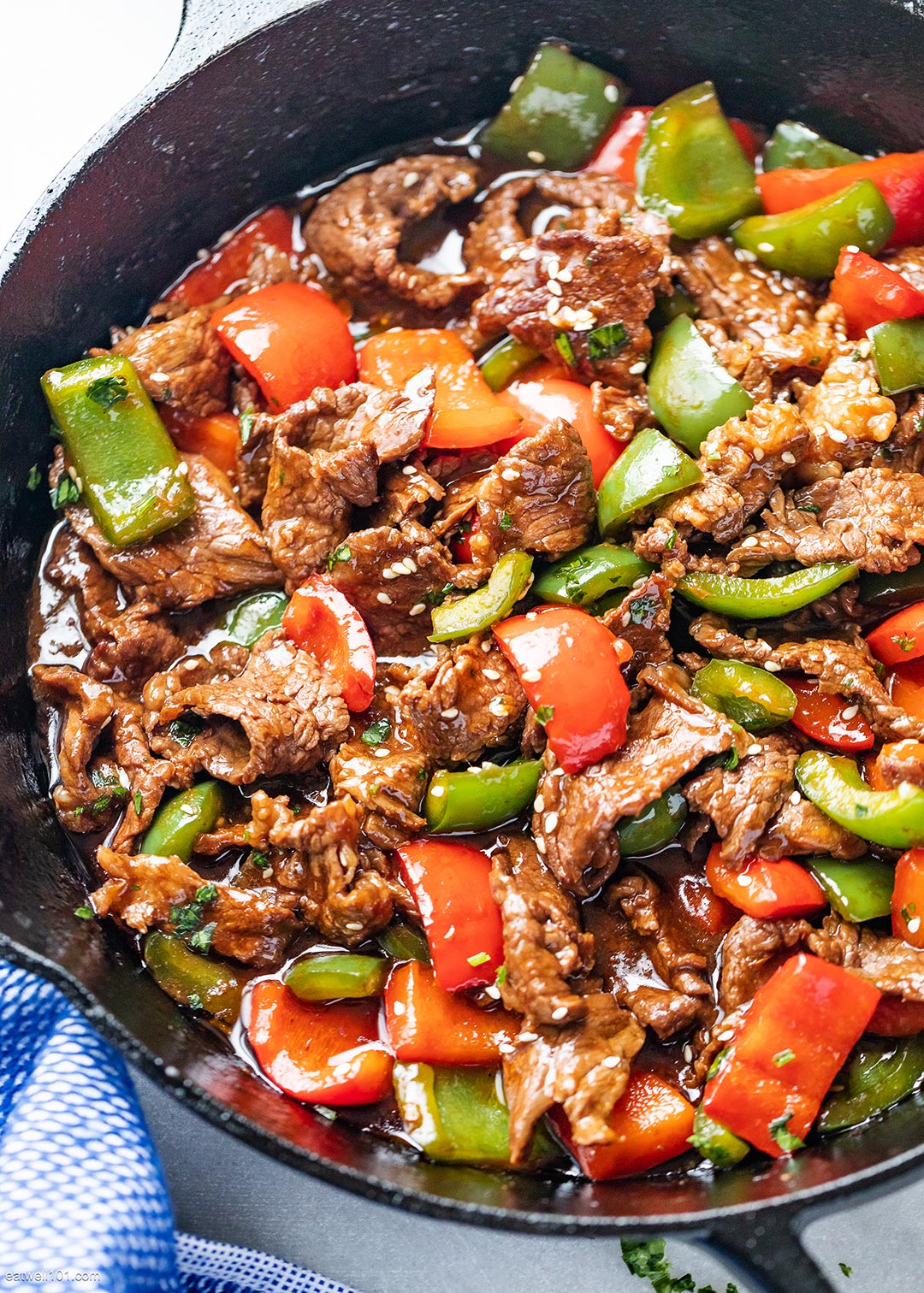 Pepper Steak Stir Fry Meal Prep Recipe – Pepper Steak Meal Prep Recipe —  Eatwell101