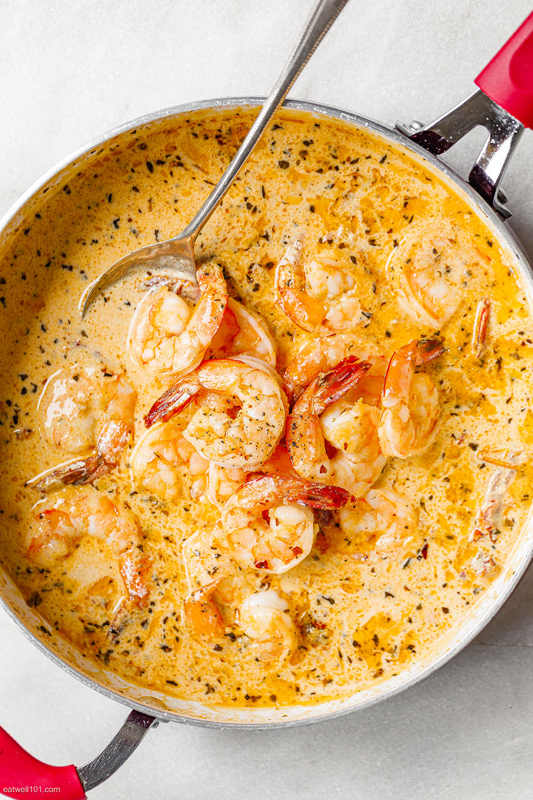 Creamy Garlic Shrimp 1