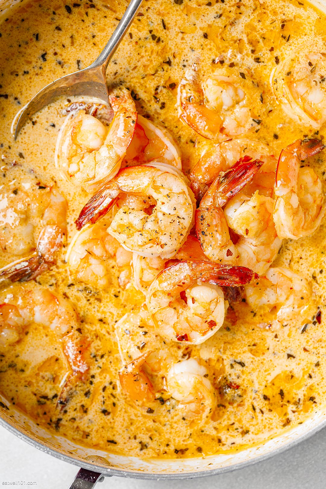 Creamy Garlic Shrimp recipe