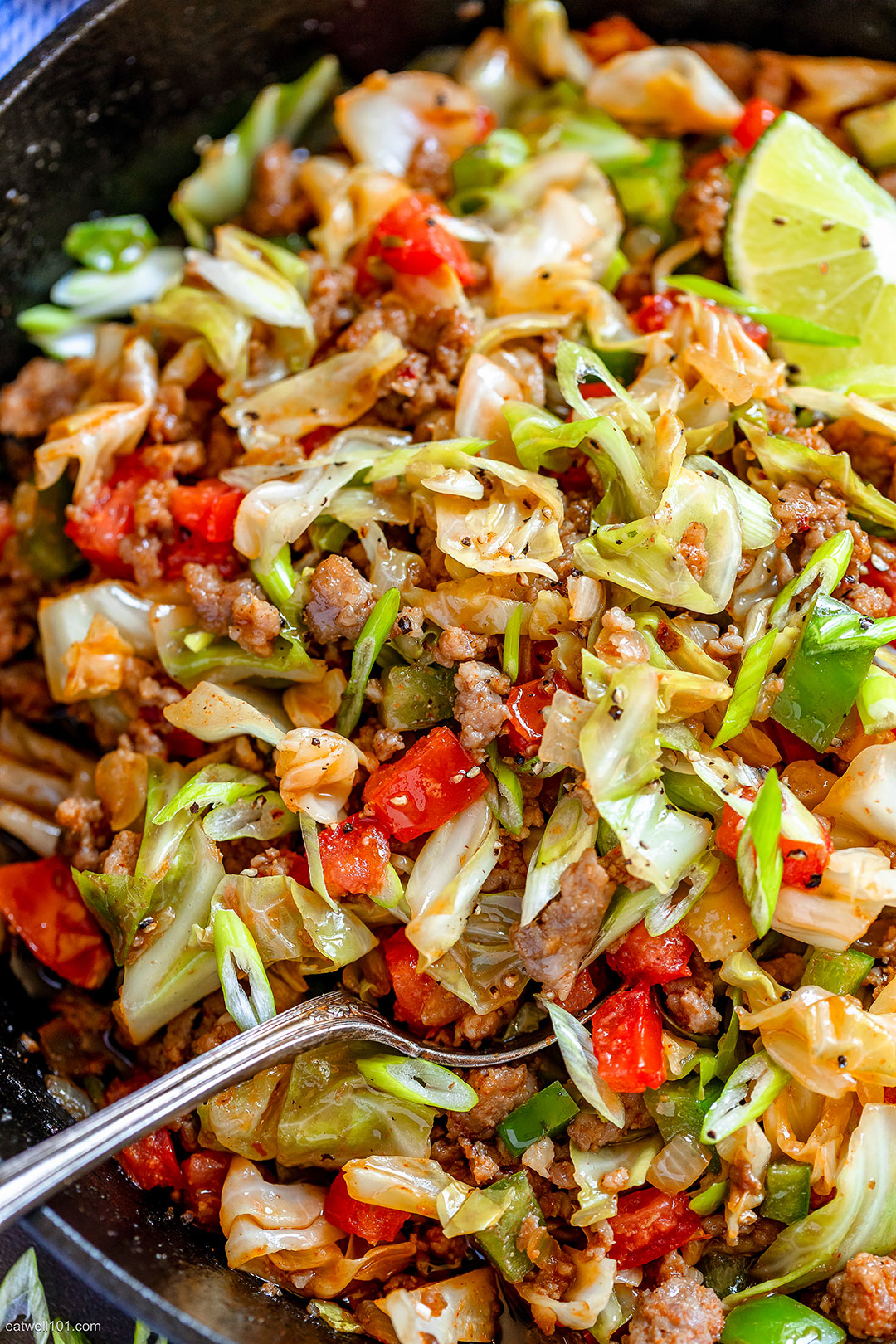 Fried Cabbage and Sausage Recipe — Eatwell101