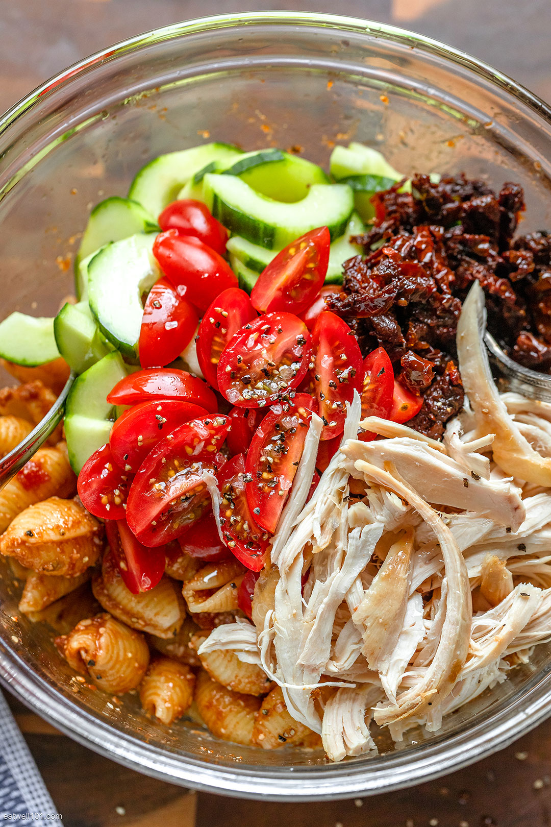 Healthy Chicken Pasta Salad 21