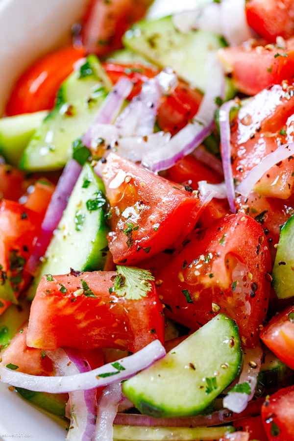 Tomato Cucumber Salad Recipe