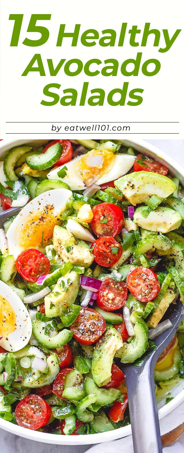 Avocado salad recipes - #avocado #salad #eatwell101 #recipes - Looking for more ways to get your avocado fix? Try these next-level salads full of healthy avocado!