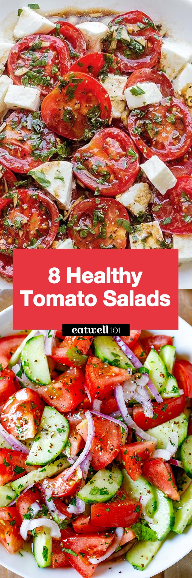 Tomato Salad Recipes - #tomato #salad #recipes #eatwell101 - These tomato salad recipes are the easiest and most delicious things to do on earth!