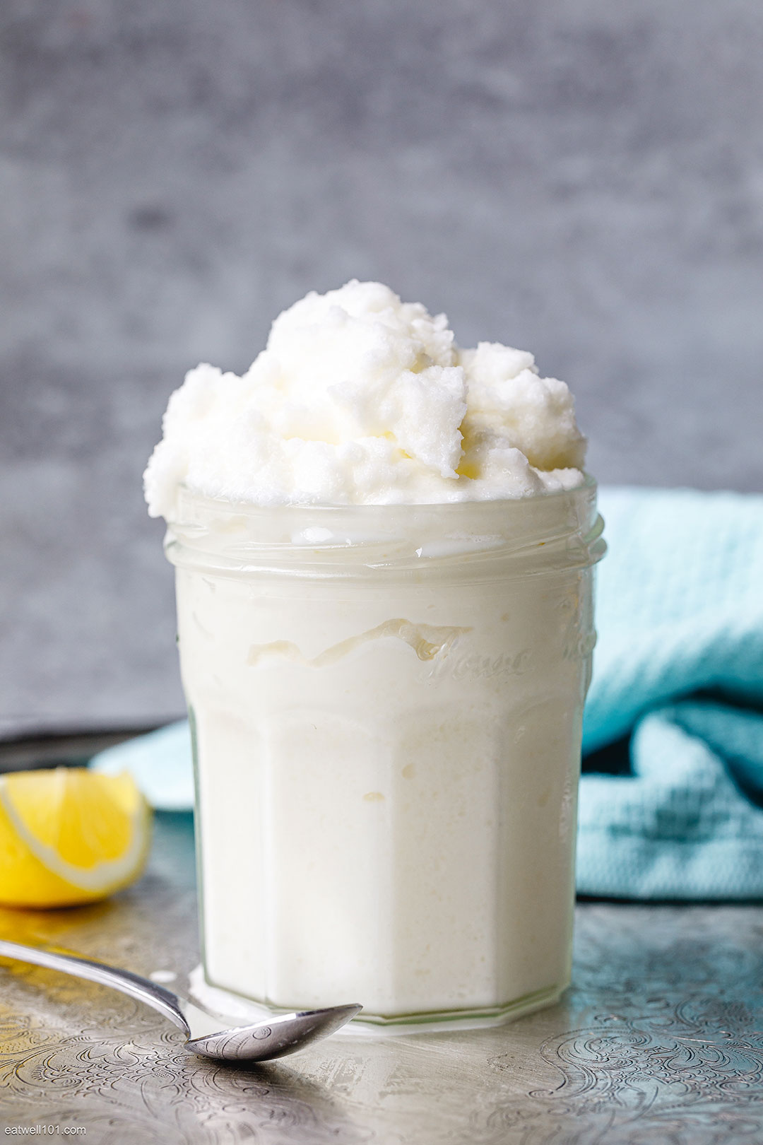 how tomake Frozen Coconut Lemonade 1