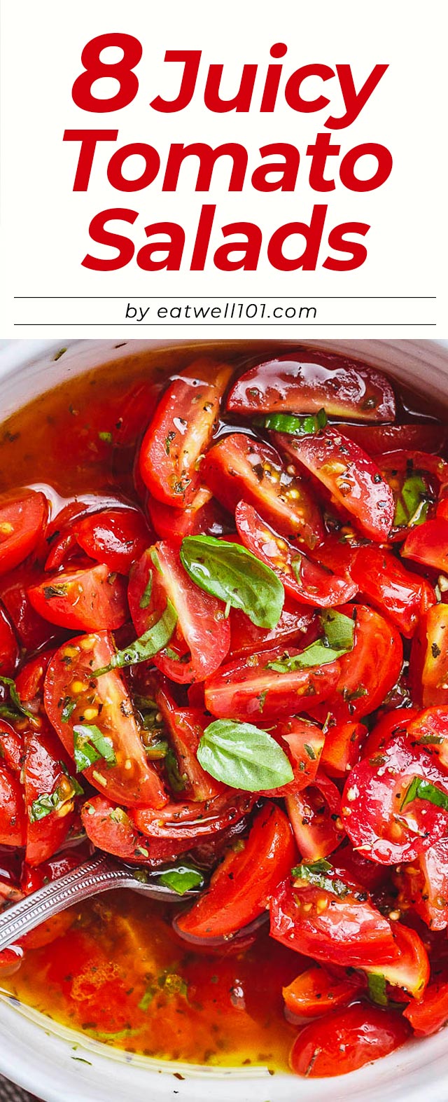 Tomato Salad Recipes - #tomato #salad #recipes #eatwell101 - These tomato salad recipes are the easiest and most delicious things to do on earth!