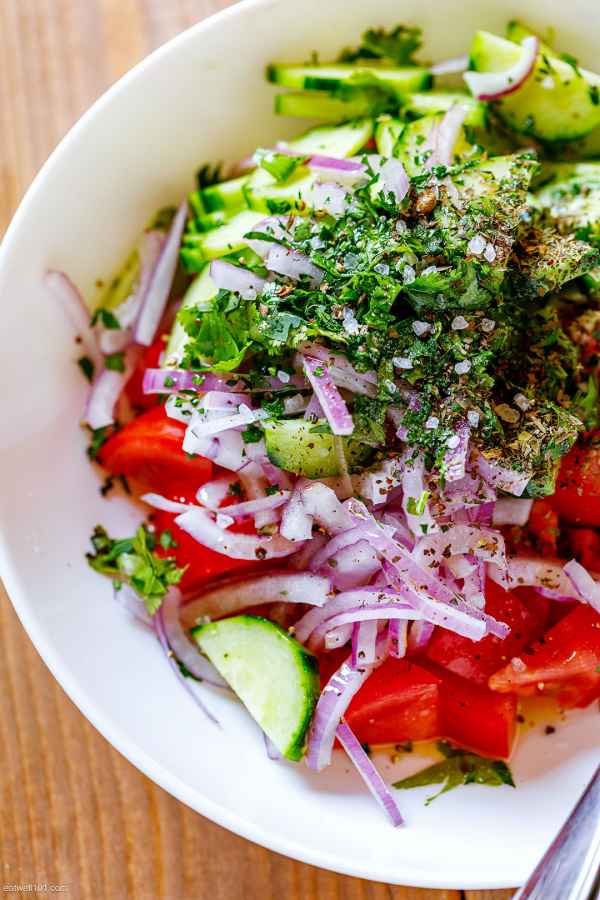 Tomato Cucumber Salad Recipe