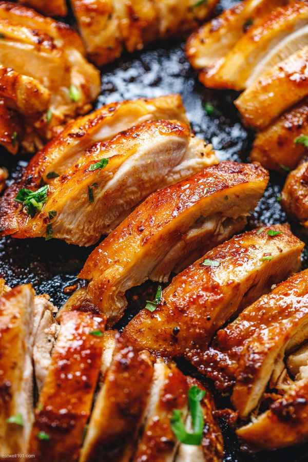 Grilled Chicken Fajitas - #recipe by #eatwell101 - https://www.eatwell101.com/grilled-chicken-fajitas-recipe