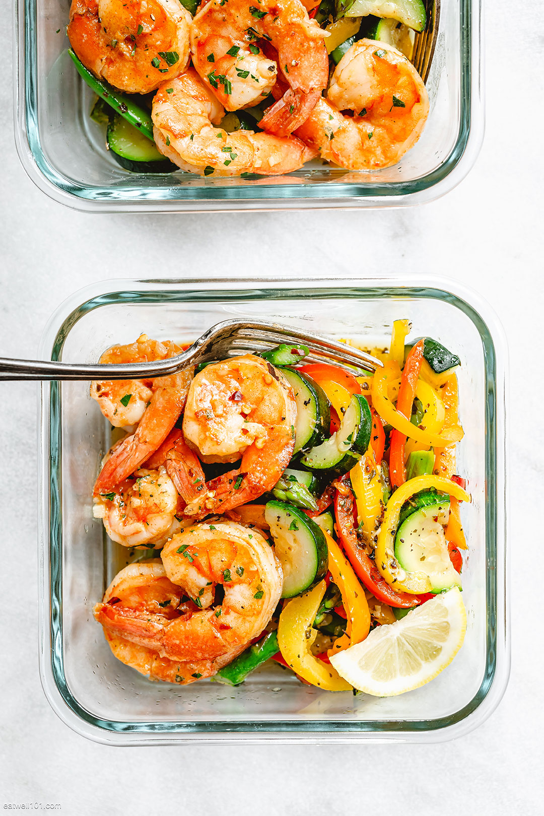 Meal Prep Cajun Shrimp and Veggies Recipe 3