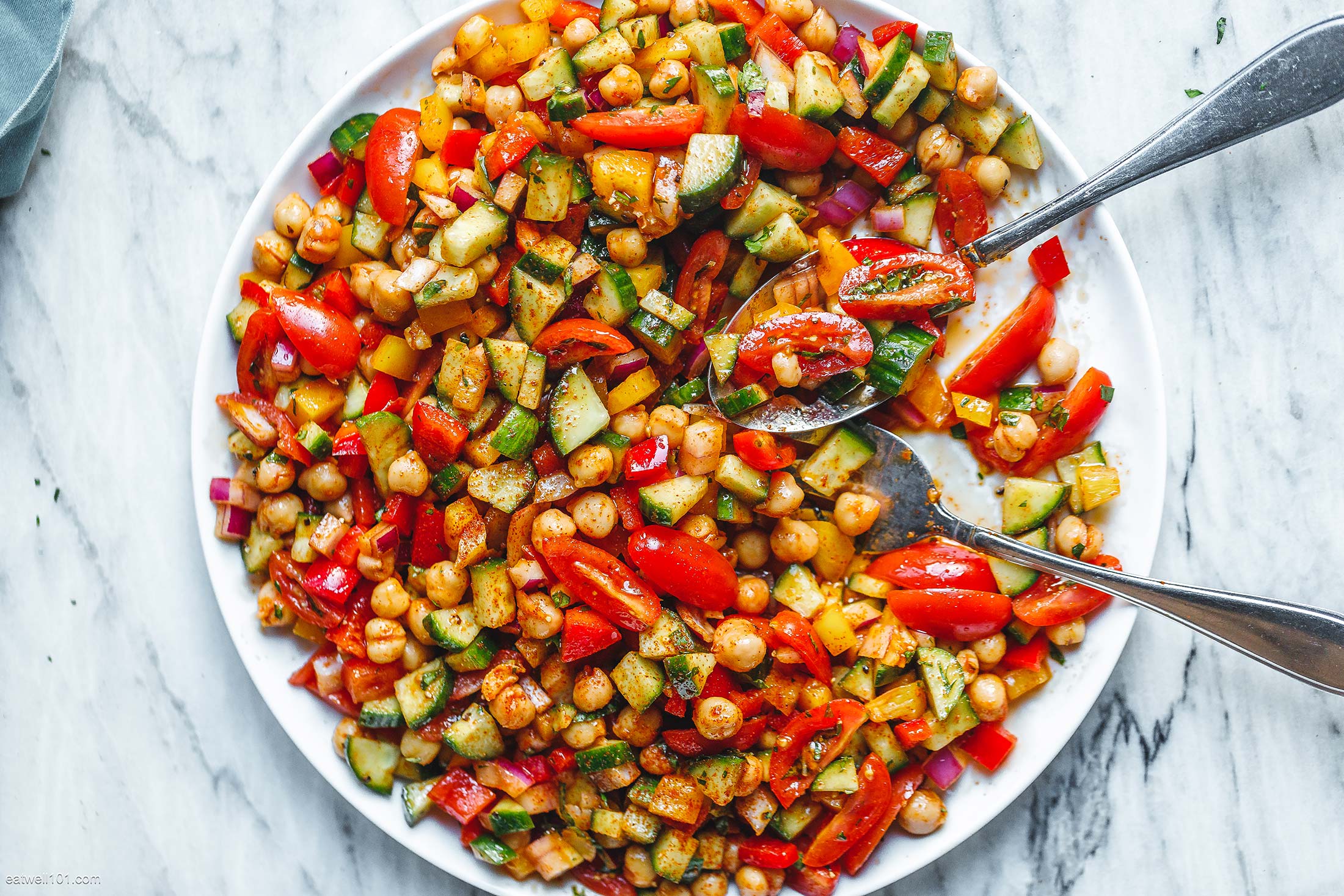 Mediterranean Chickpea Salad