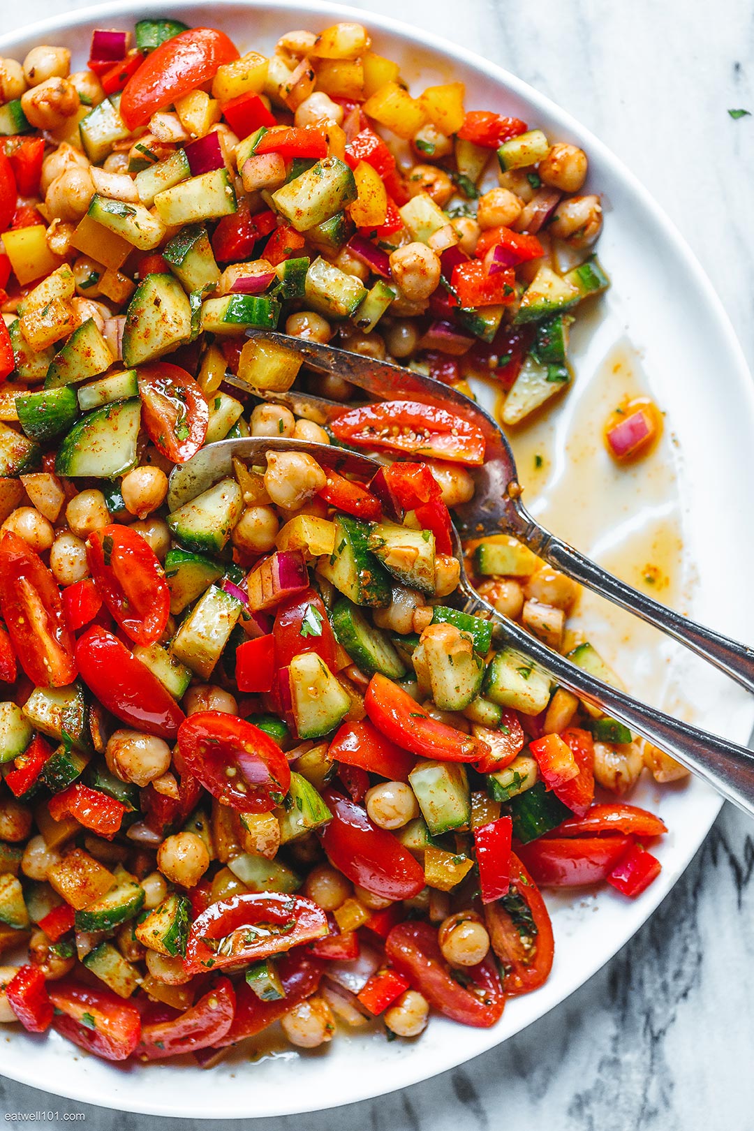 Mediterranean Chickpea Salad recipe 1
