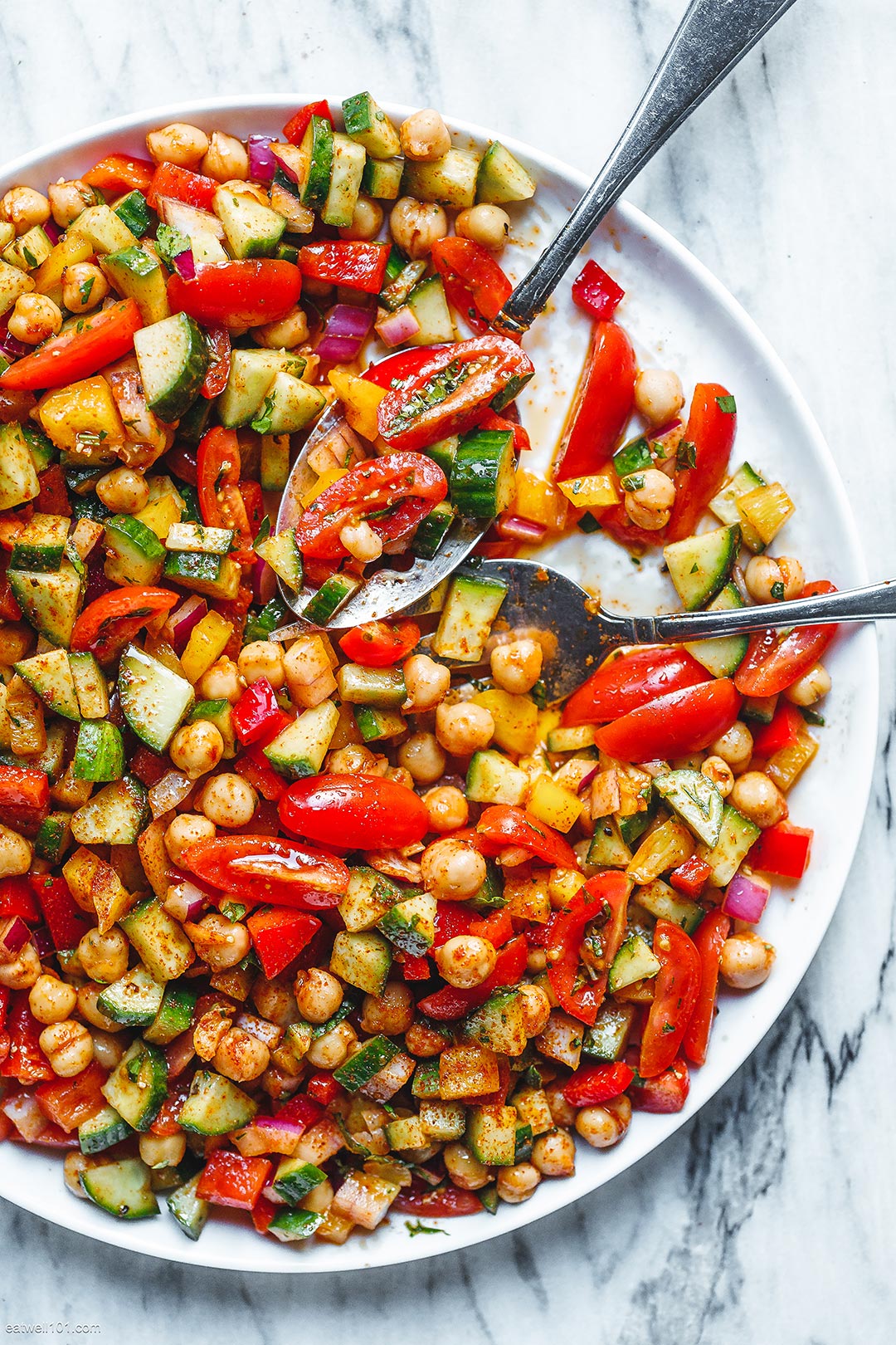 Mediterranean Chickpea Salad recipe 4