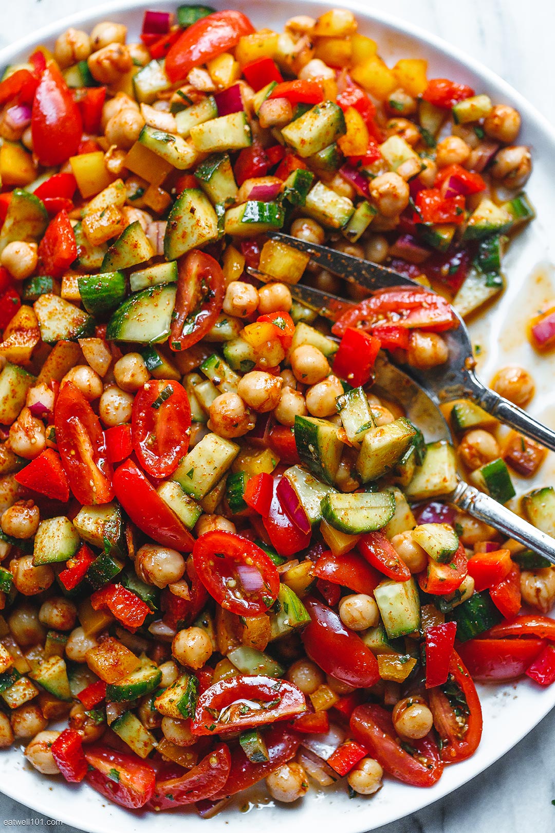 Mediterranean Chickpea Salad recipe3