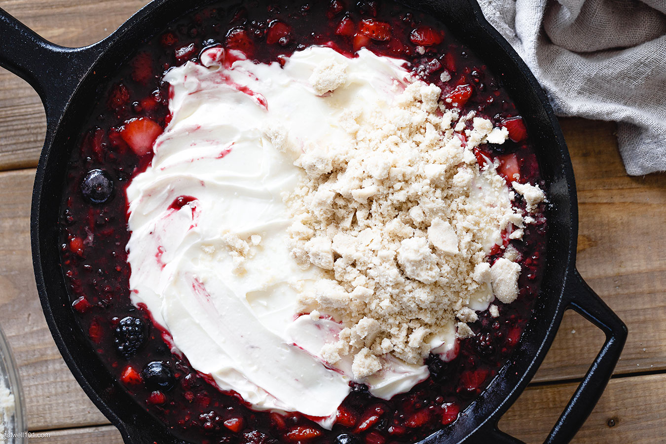 skillet Berry Cobbler Recipe 3