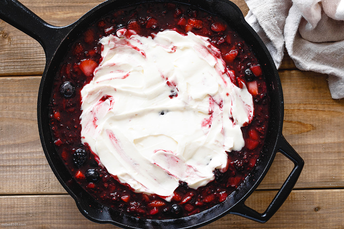 triple Berry Cobbler Recipe 1