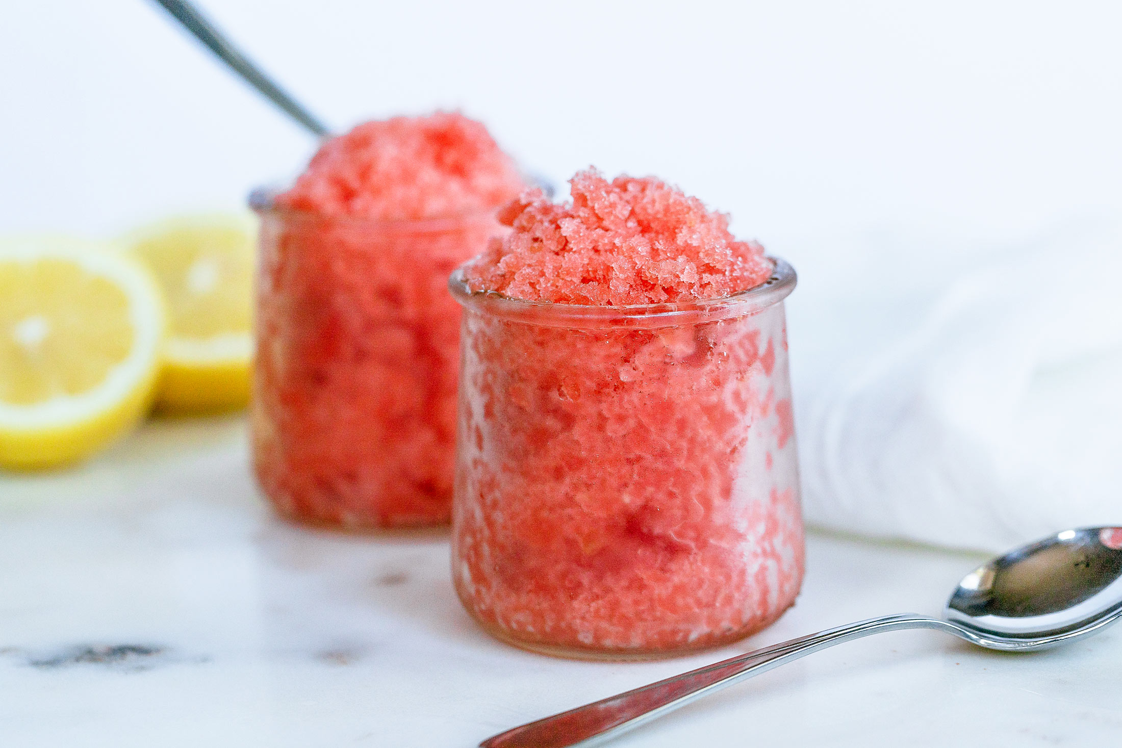 3-Ingredients Watermelon Granita