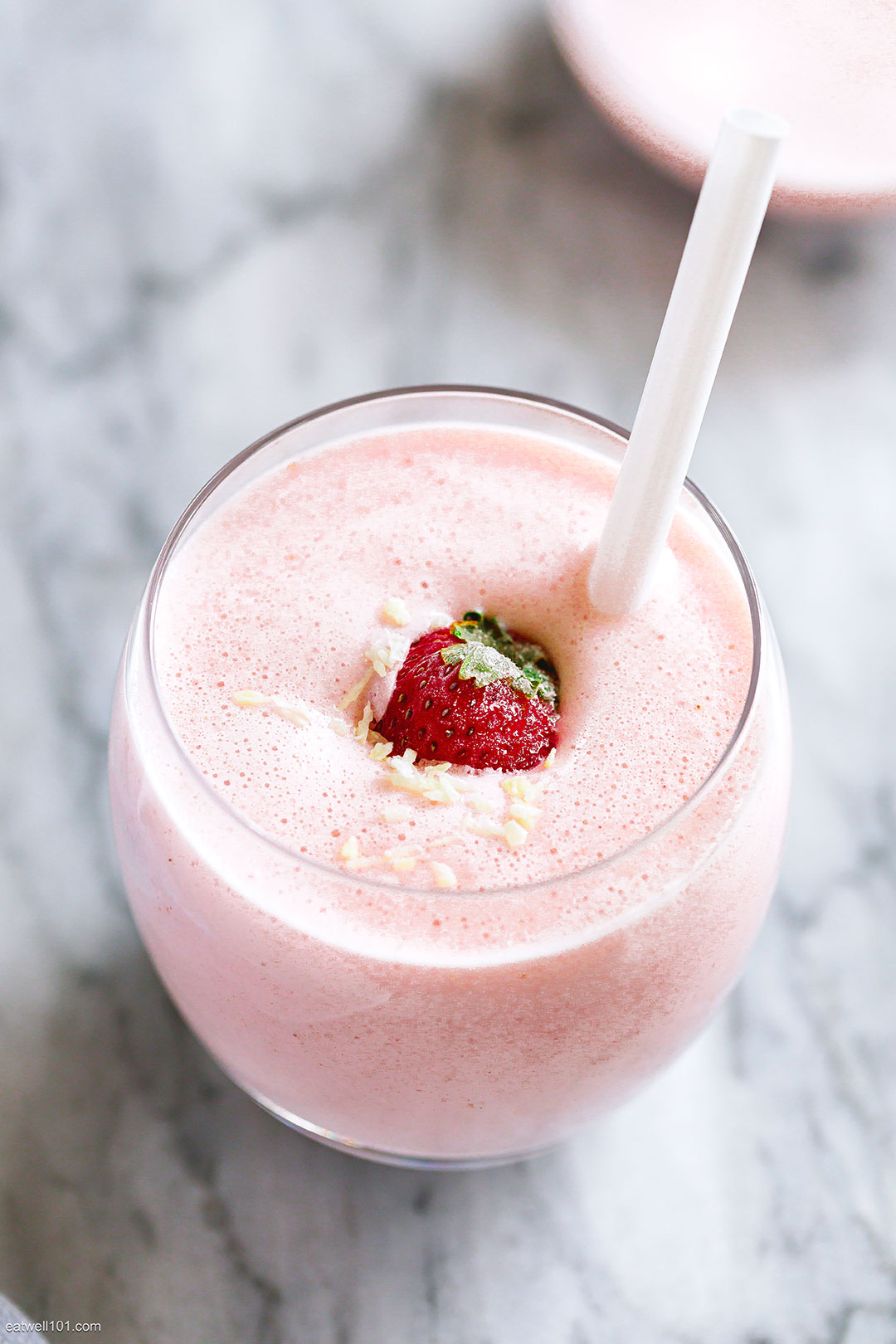 Dairy-Free Strawberry Coconut Smoothie recipe 1