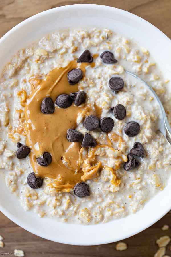 Nut Butter Overnight Oats for Easy Breakfast