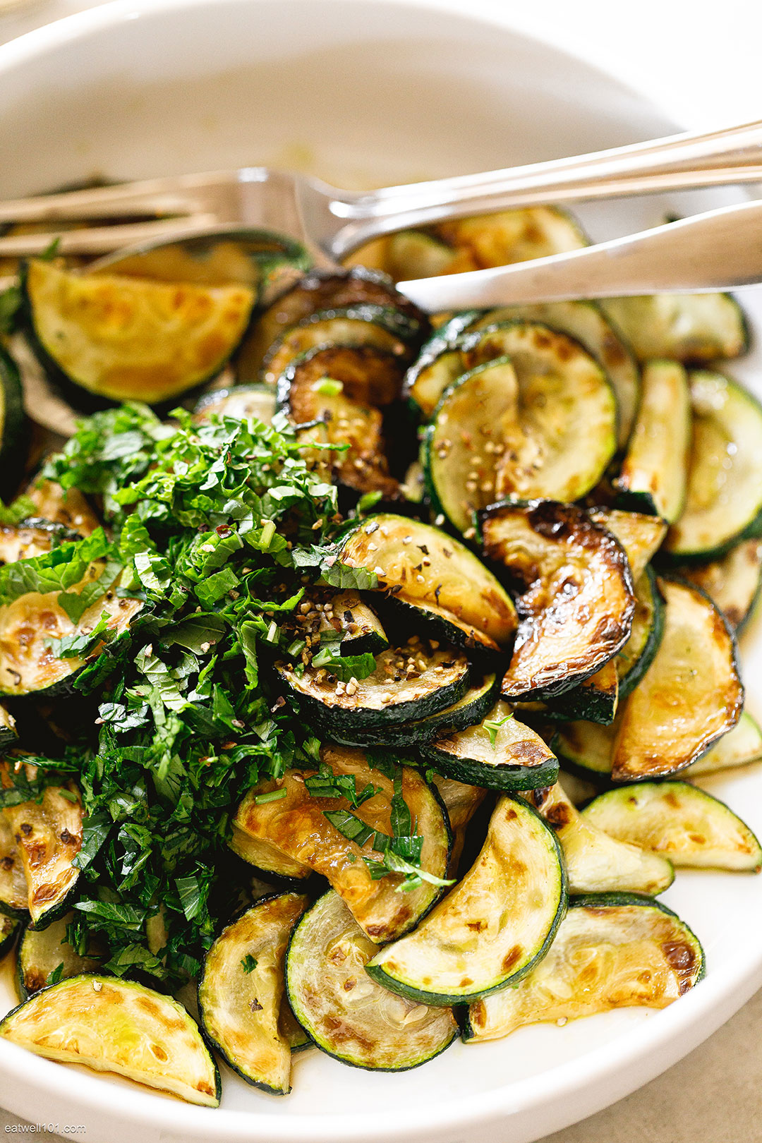 Roasted Zucchini Salad with Feta and Italian Dressing recipe 2