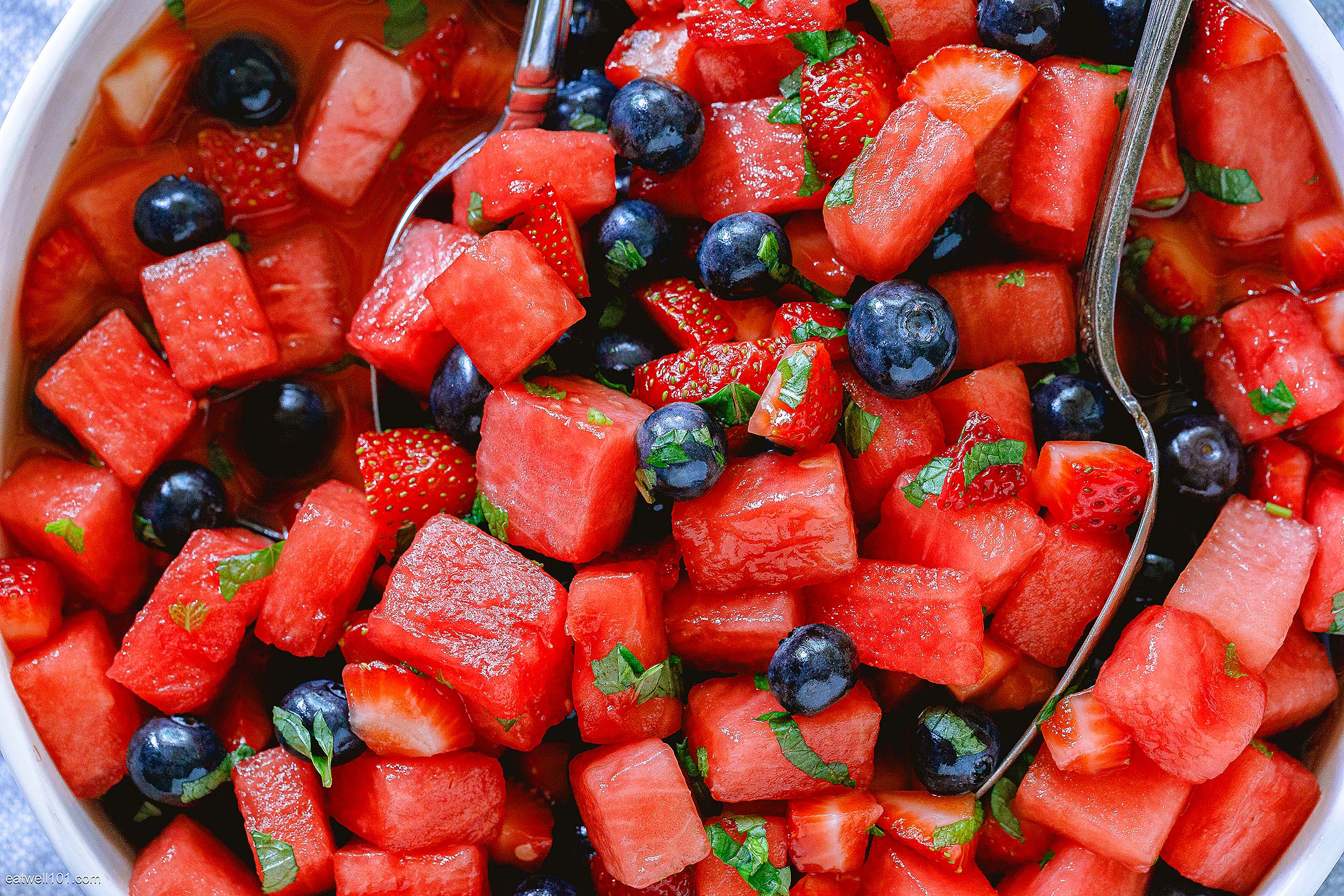 Honey Lime Fruit Salad