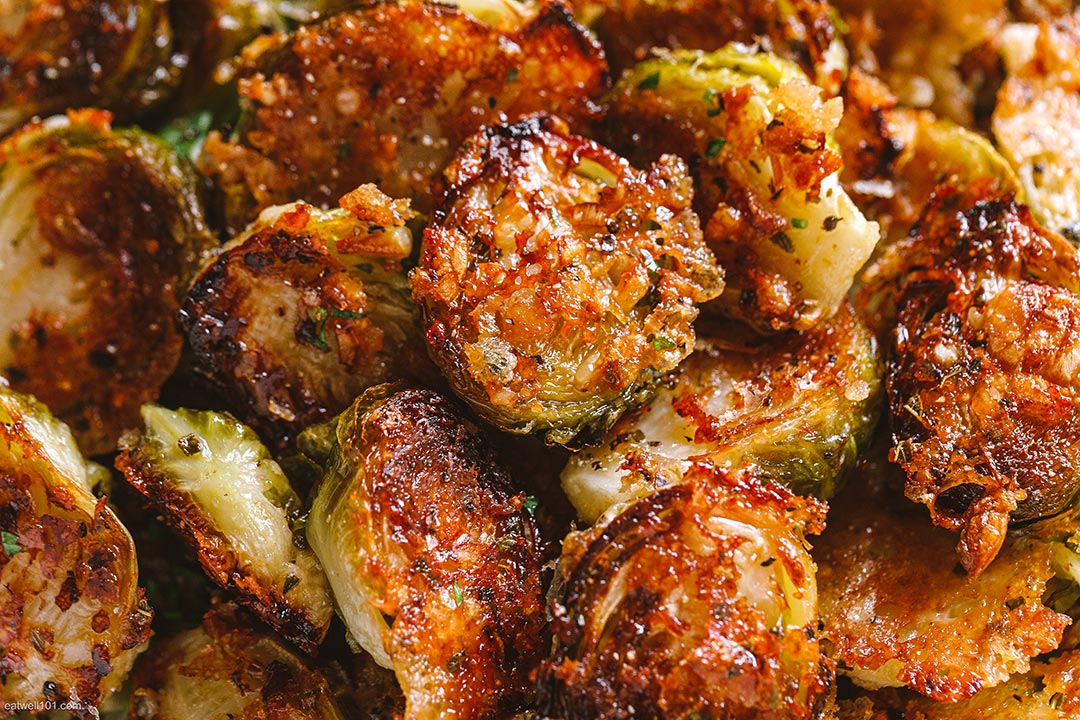 Parmesan Roasted Brussels Sprouts recipe 4