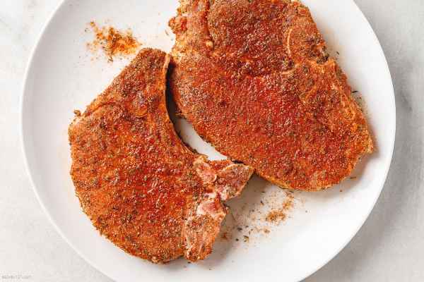 Easy Cajun Pork Chops with Lemon Garlic Zucchini