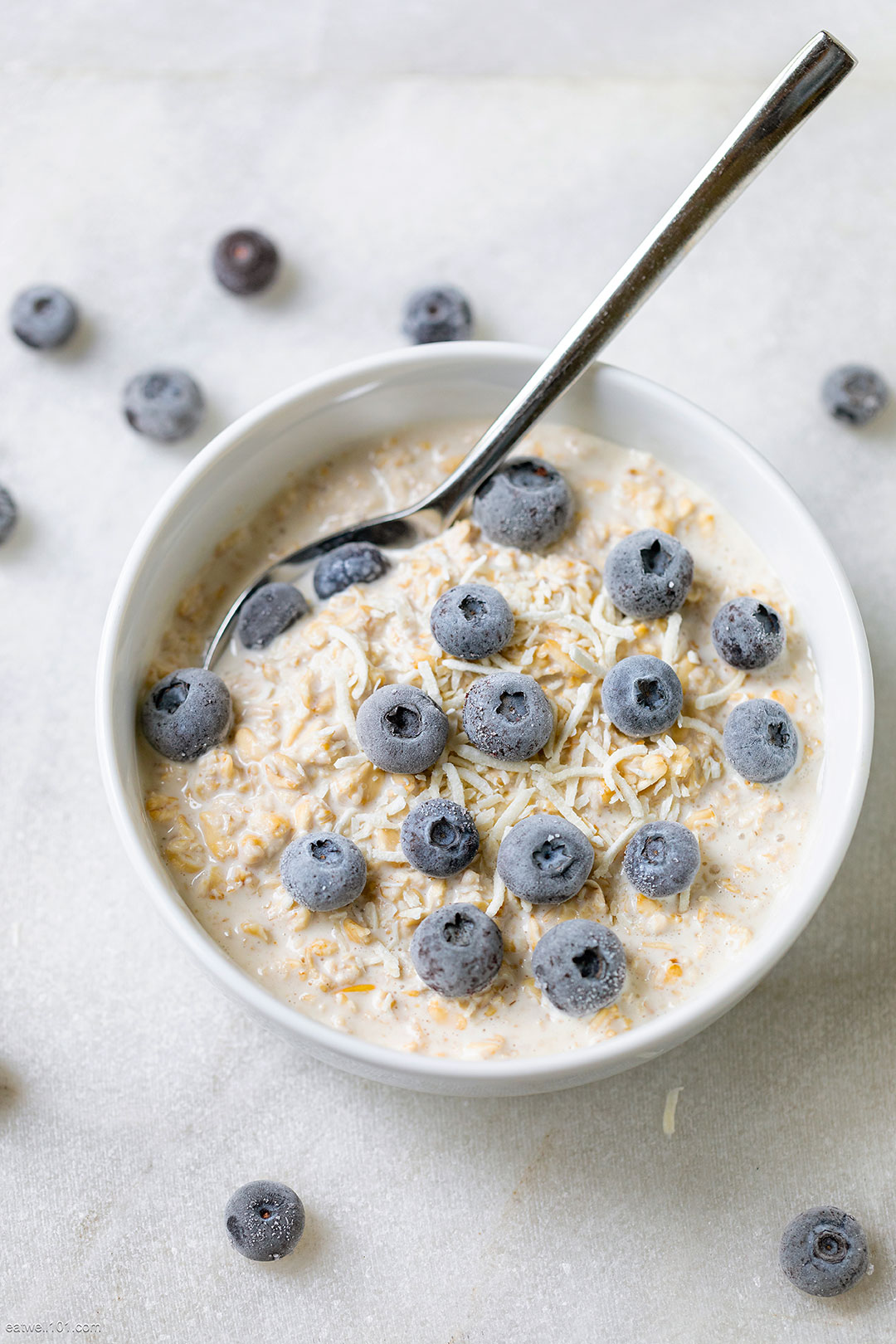 easy vanilla overnight oats
