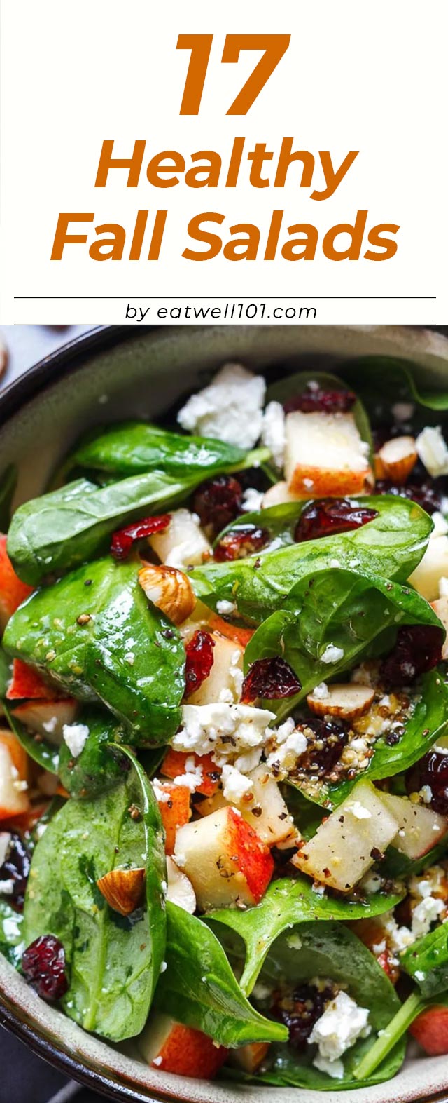 17 Yummy Fall Salads for a Lighter Lunch - #fall #salad #reicpes - These Fall salad recipes will have you happily eating your greens all season long.