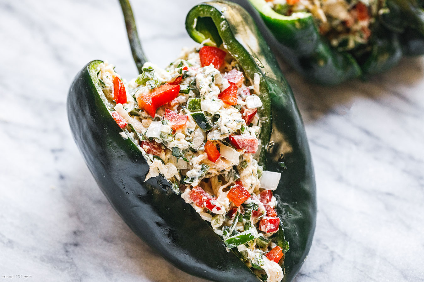 how to make Chicken Stuffed Chile Rellenos