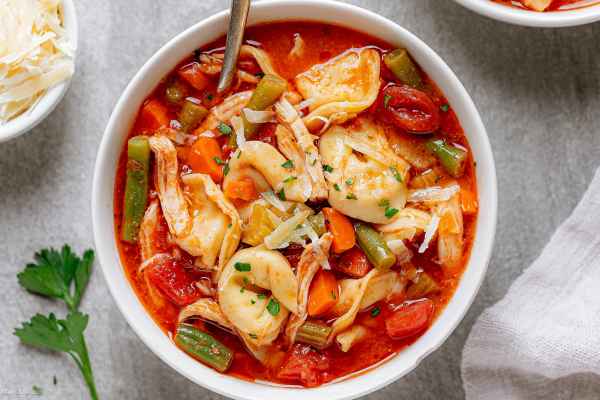 Chicken Tortellini Soup recipe