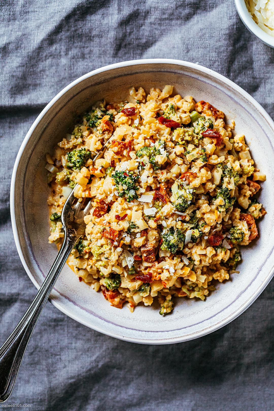 Creamy Broccoli and Cauliflower Skillet 2