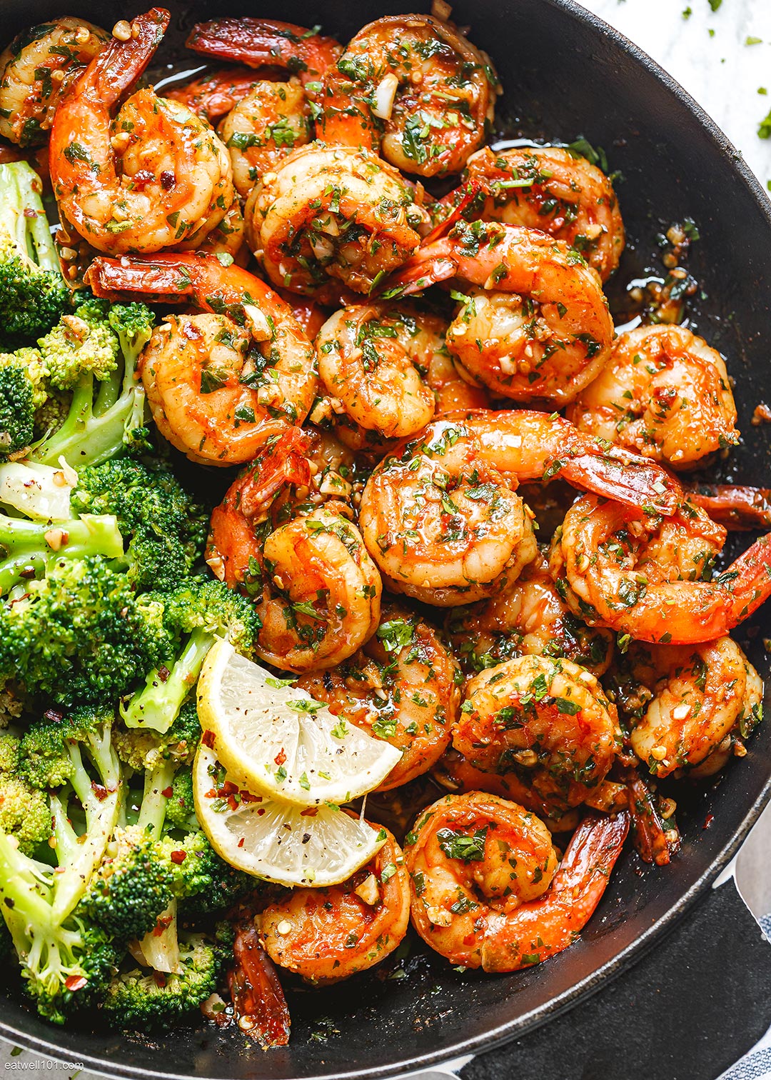 Garlic Butter Shrimp Recipe with Broccoli – Shrimp and Broccoli Recipe ...