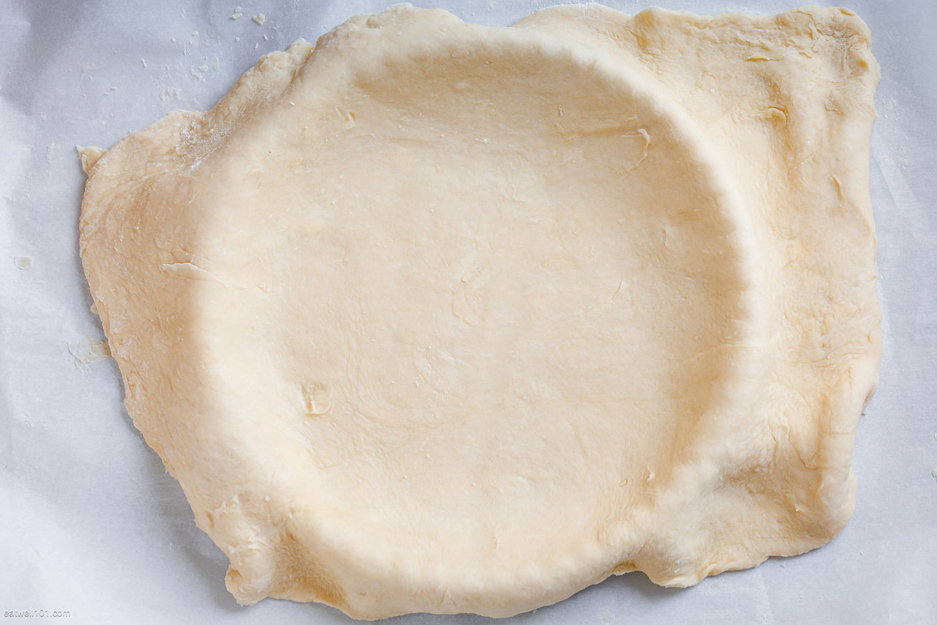 Rustic French Apple Tart pie crusp