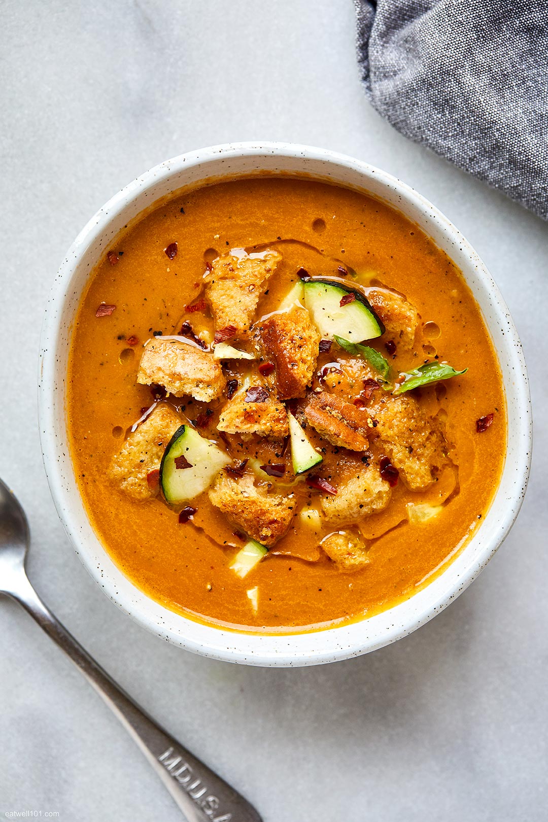 Vegan Tomato Zucchini Soup Recip 2