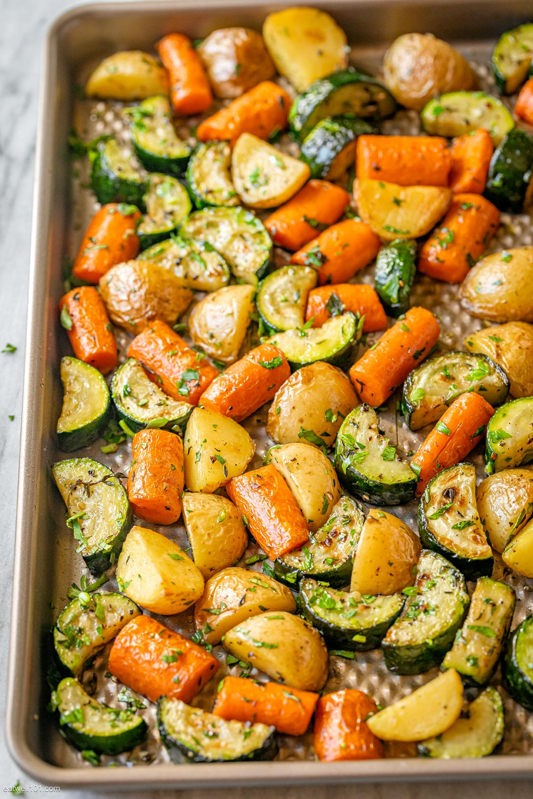 Roasted Vegetables Recipe Roasted Potatoes Recipe with Carrots and Zucchini — Eatwell101