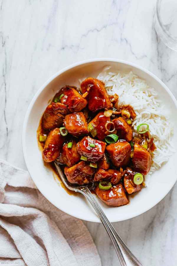 Instant Pot Teriyaki Chicken - #recipe by #eatwell101 - https://www.eatwell101.com/instant-pot-chicken-teriyaki-recipe