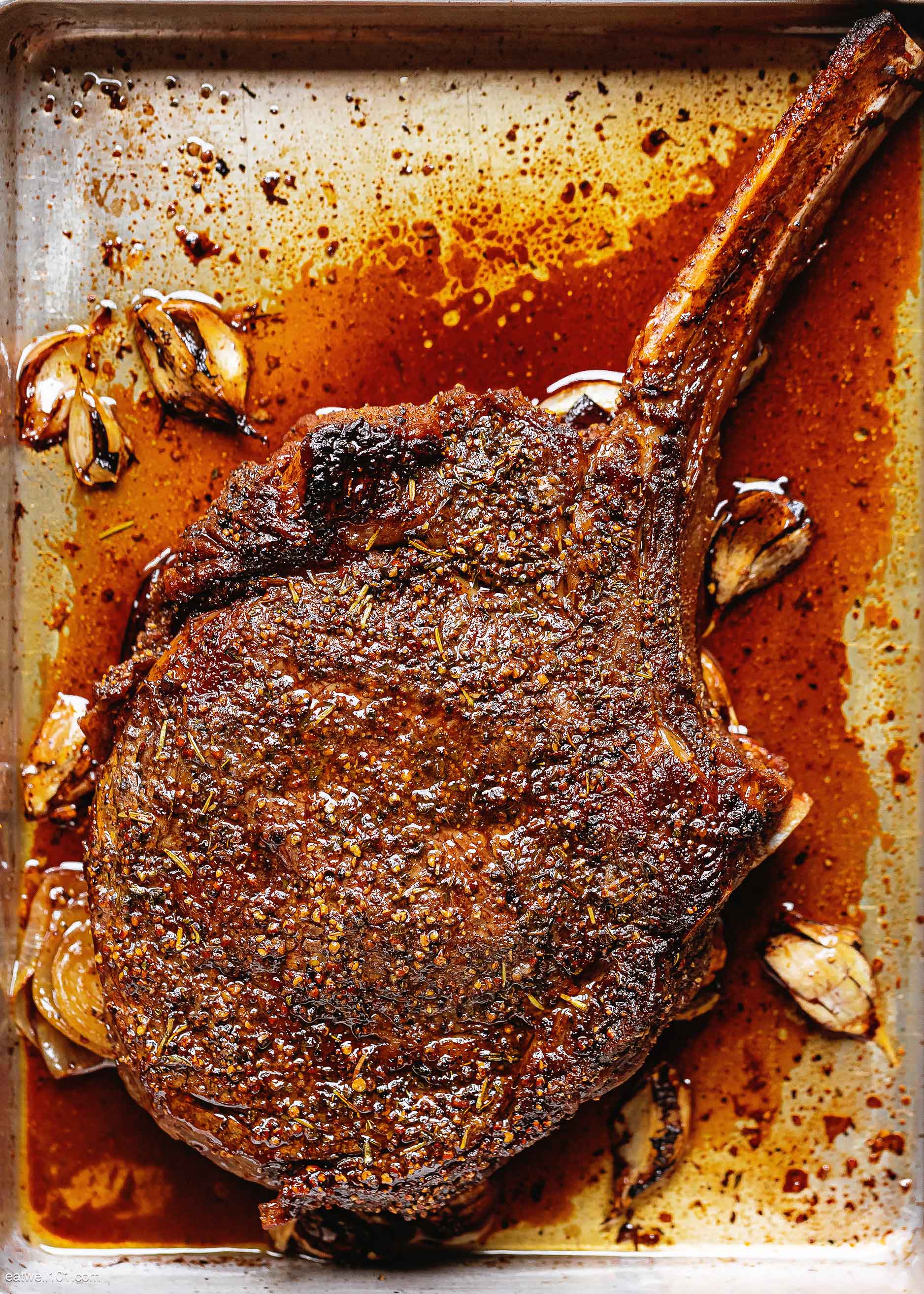 Garlic Herb Butter Steak Recipe In Oven Oven Roasted Steak Recipe
