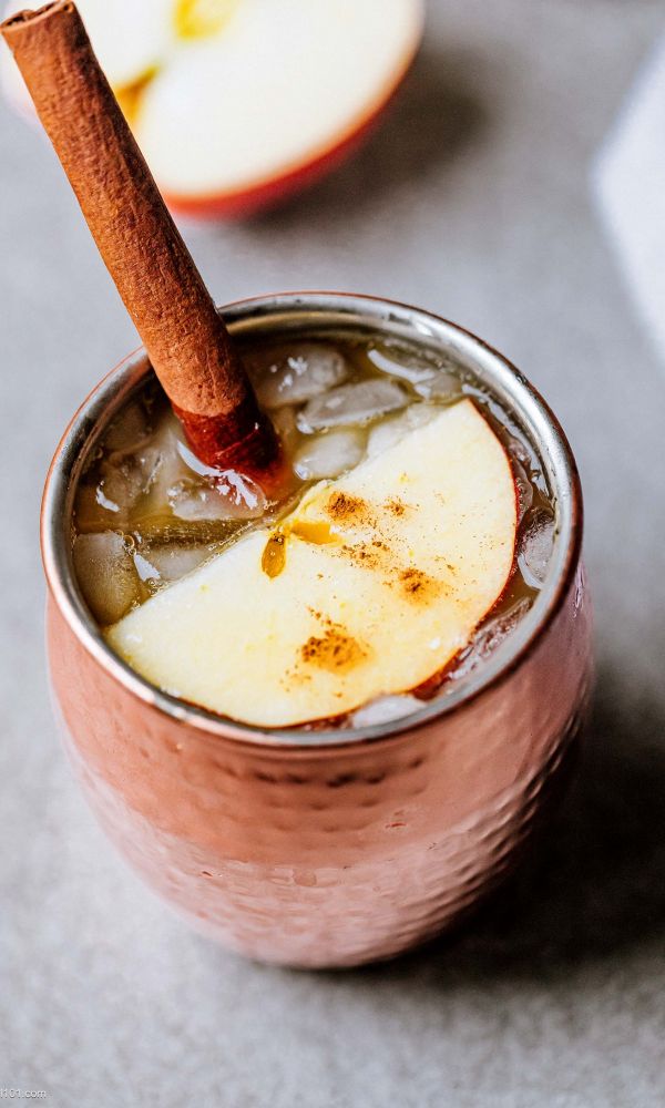 Apple Cinnamon Moscow Mule