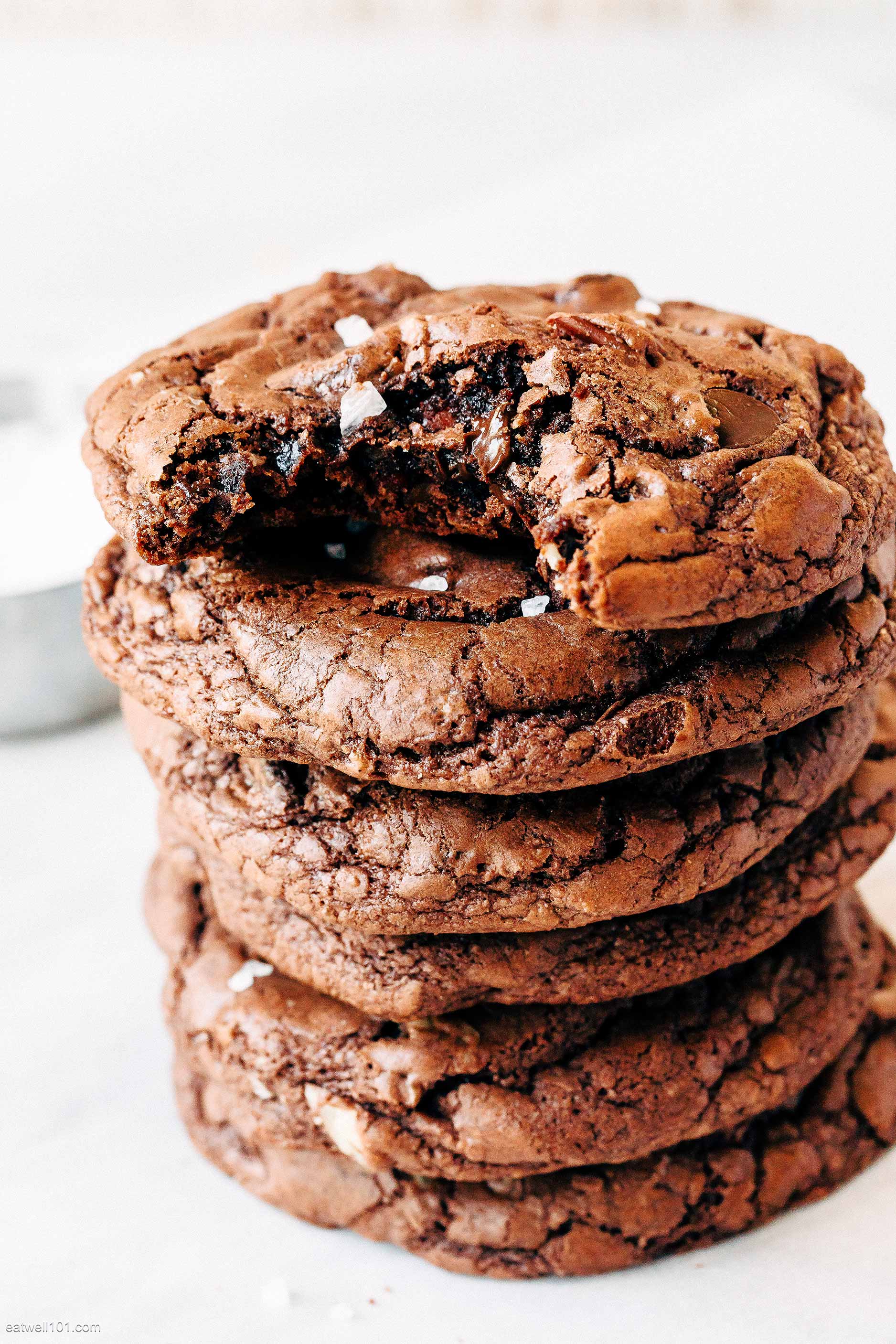 Chocolate Brownie Cookies recipe